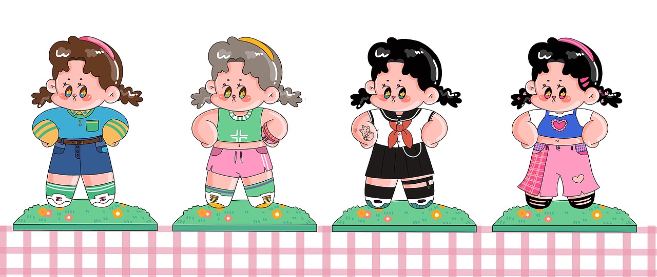 若来新文创-今天穿什么呀？（图ZMjIwOTY4MjI0） - IP形象 - 站酷设计师SCOOOOP勺子原创素材 - 站酷ZCOOL