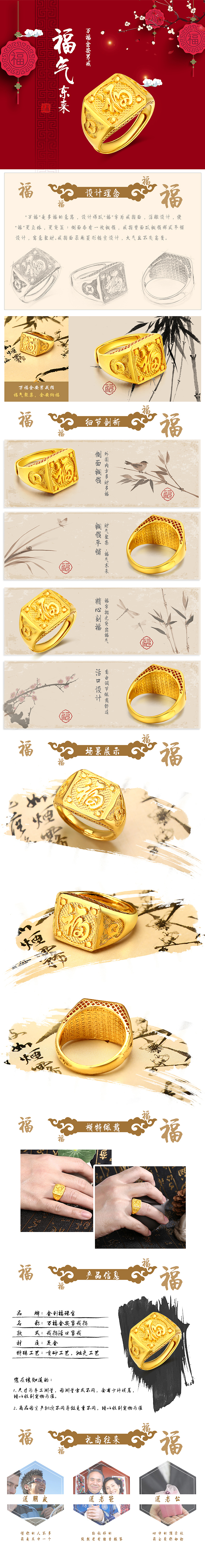福气东来男士戒指详情页（图ZNjUyMjA2Mjg=） - 其他 - 站酷设计师相传很久原创素材 - 站酷ZCOOL