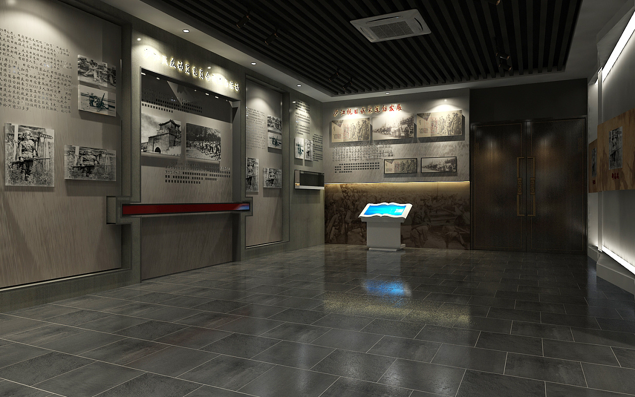 陈列馆设计3d设计效果图