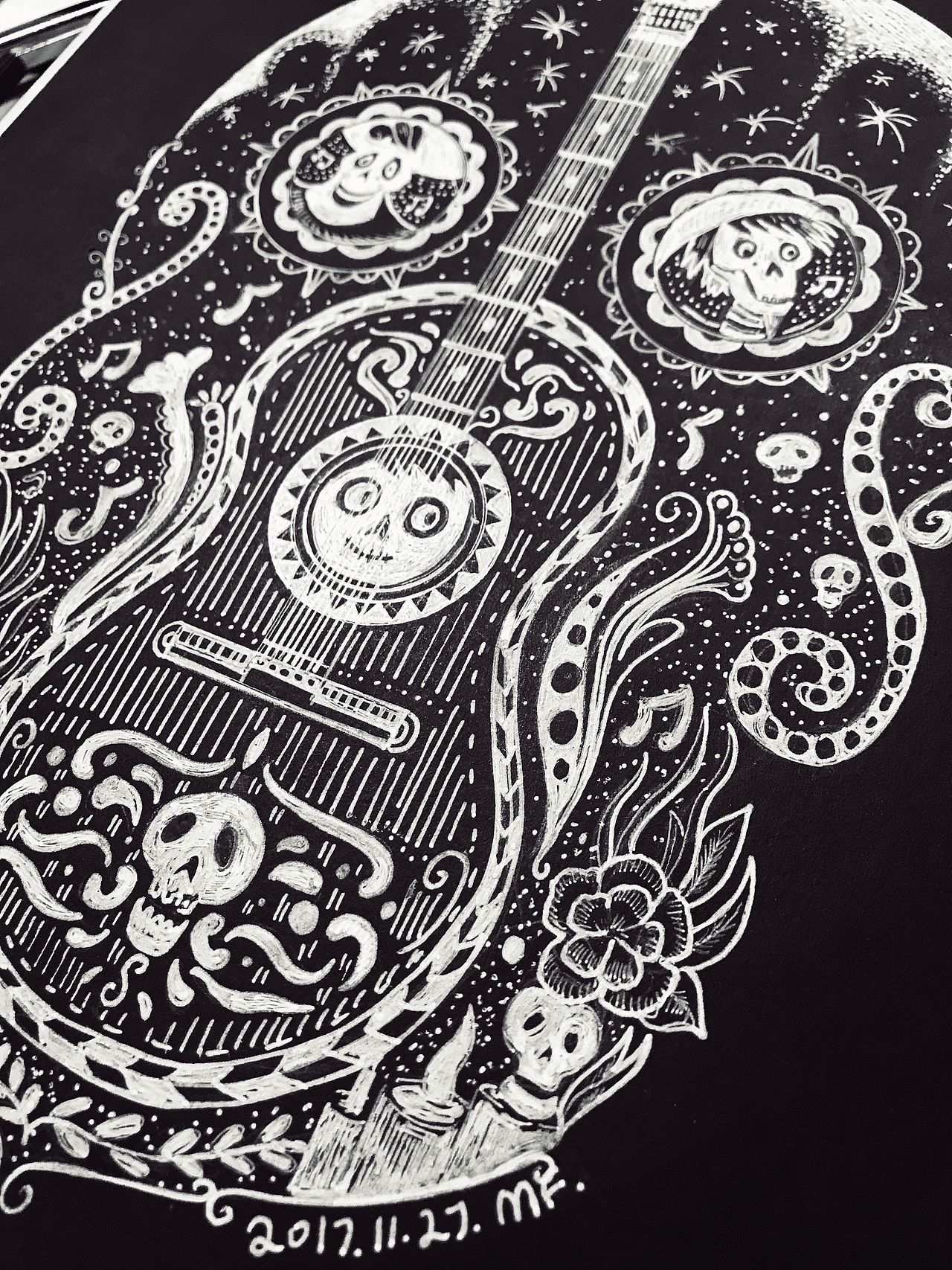 寻梦环游记插画