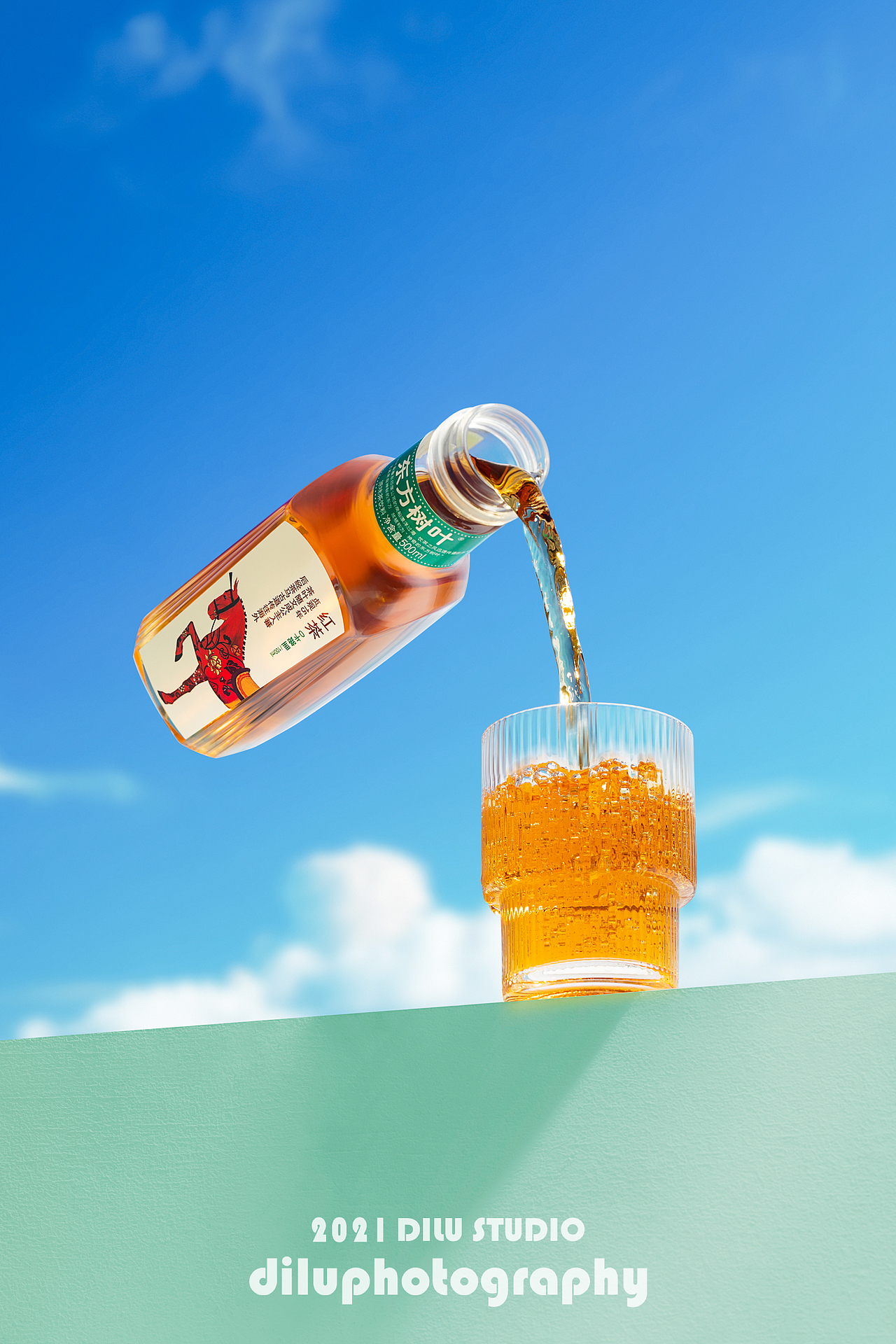 农夫山泉 | 东方树叶茶饮料产品摄影（图ZMjY5NTU0NTIw） - 产品摄影 - 站酷设计师摄影师贺鸿鹄原创素材 - 站酷ZCOOL