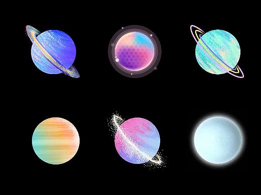 星球插画