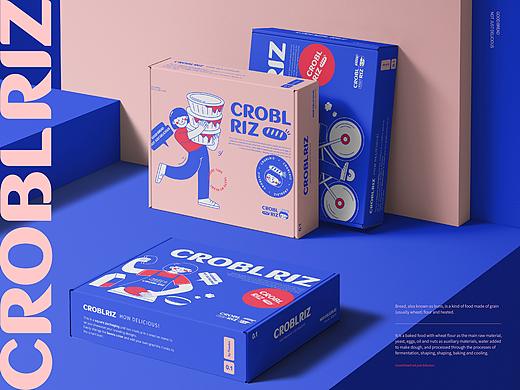 CROBLRIZ烘培品牌设计X茉一