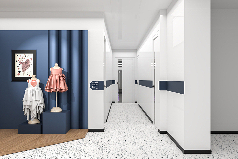 舞蹈空间设计（图ZMzM3MTMzNzYw） - 商业空间设计 - 站酷设计师1152466064原创素材 - 站酷ZCOOL