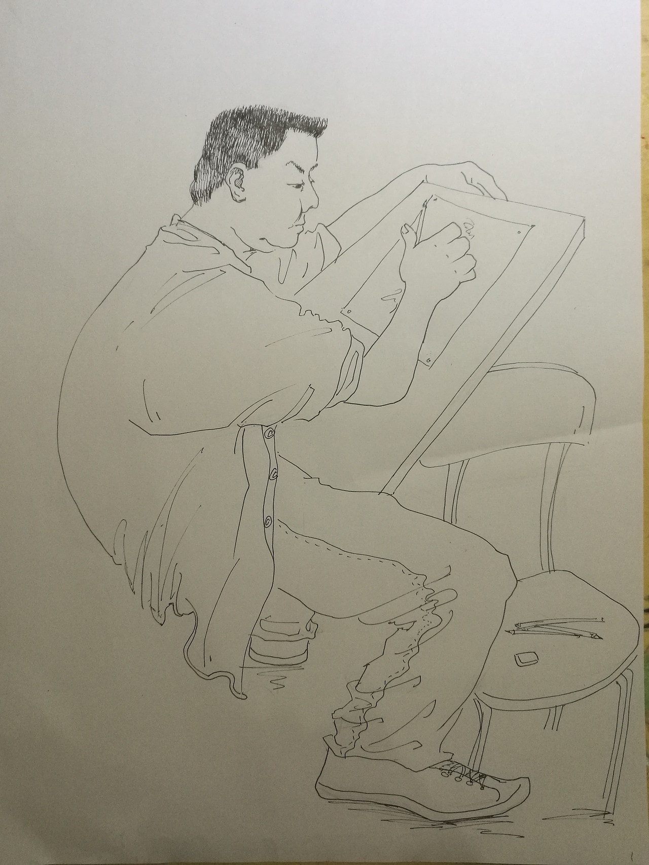 人物速写【高考练习】