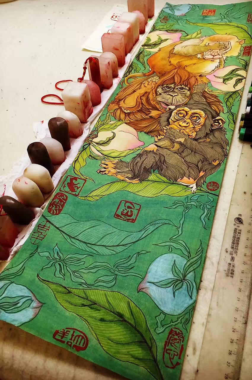 原创作品:三不猴