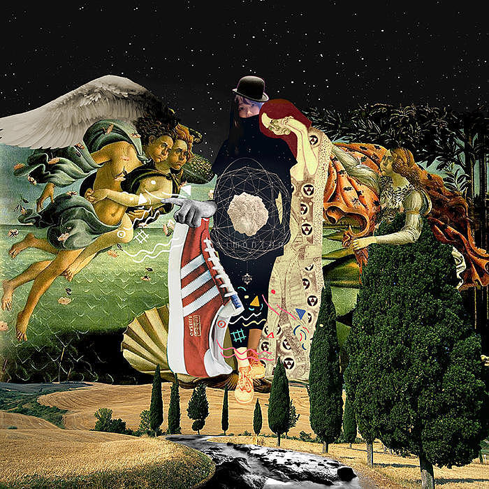 原创作品插画商业插画拼贴设计广告