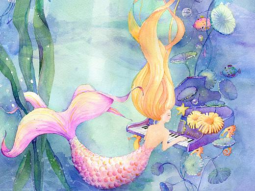 ALICE&PIANO（个人主页-ZMzEyNzk4MzY=） - 商业插画 - 站酷设计师wuhao1988原创素材 - 站酷ZCOOL