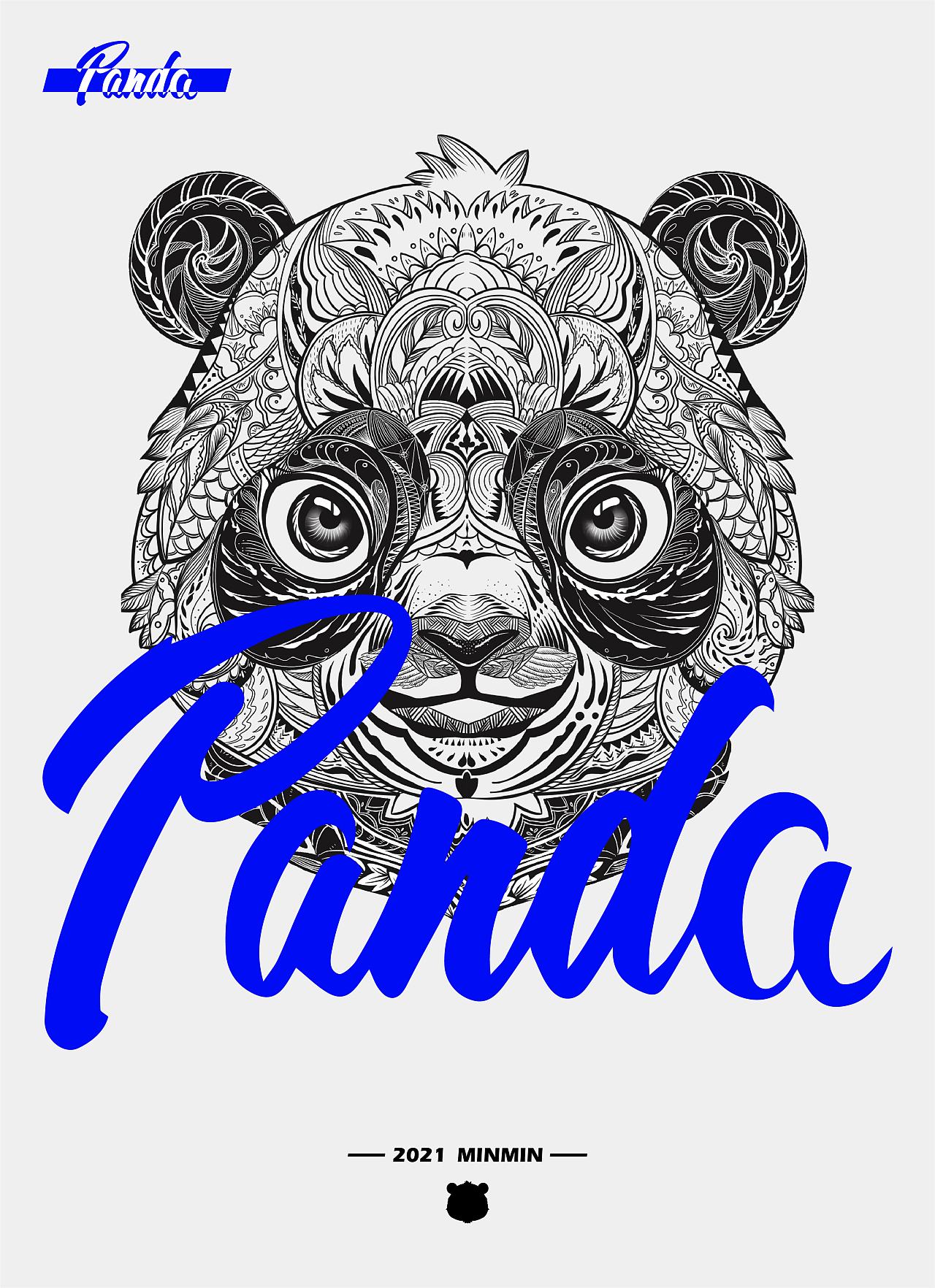 panda|平面|字体/字形|戈多的多 - 原创作品 - 站酷 (zcool)