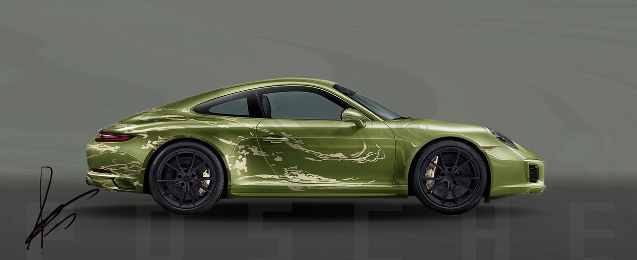 保时捷涂装设计（图ZMjU2MDk0NDA4） - 图案 - 站酷设计师李犯颜渊原创素材 - 站酷ZCOOL