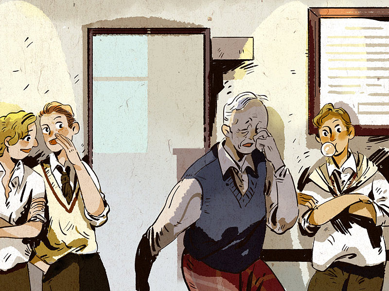 百家广播剧《本杰明巴顿奇事》节选（图ZMTk3NzUwODEy） - 绘本 - 站酷设计师micha9001原创素材 - 站酷ZCOOL