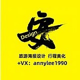 安妮旅游海报的头像