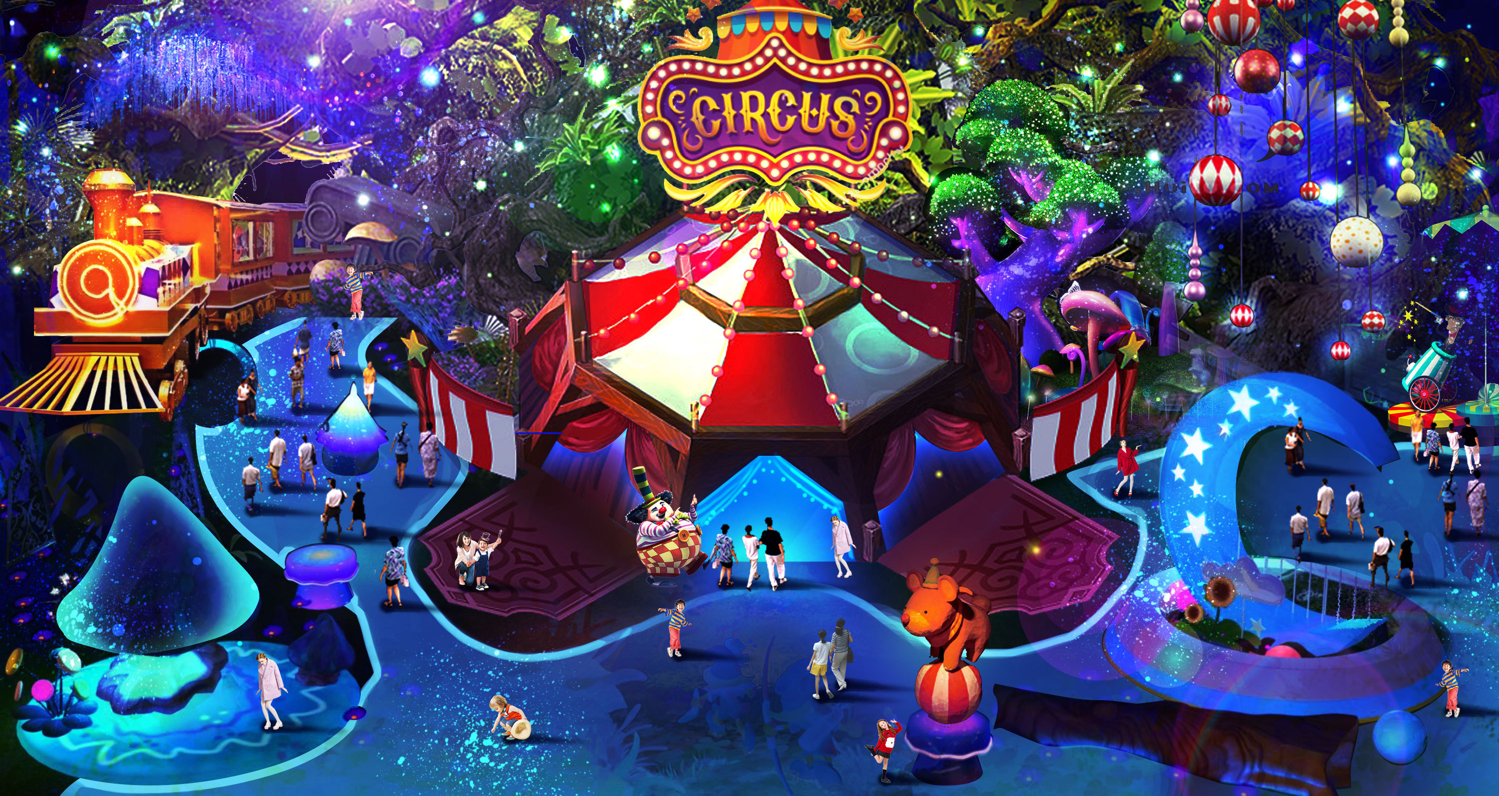 游乐园相关设计2018