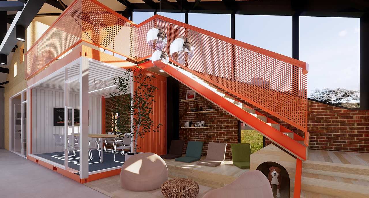 我不爱森林也不爱大海,我只爱集装箱办公室