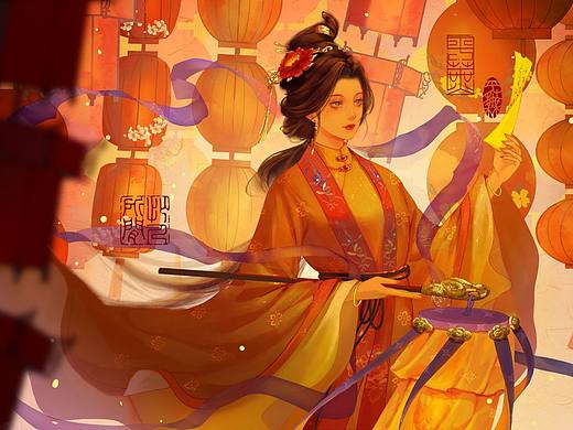 画的第一张横插