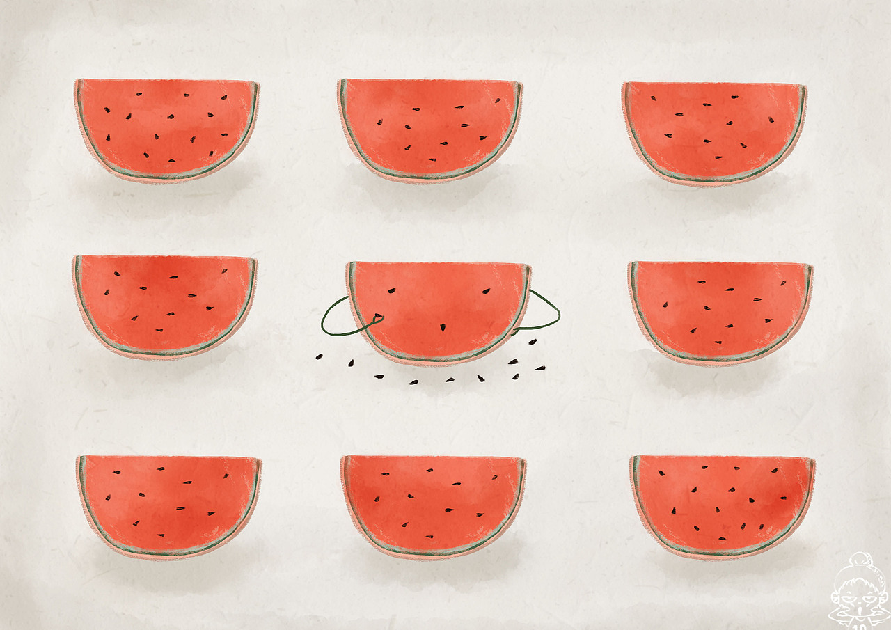 夏天-强迫症的西瓜