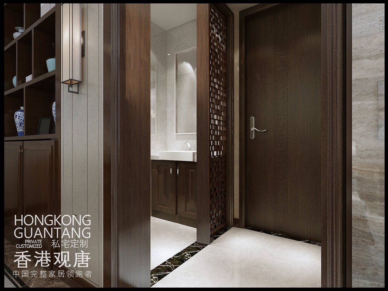 滕州观唐装饰公司-人和天地130平新中式风格装修效果图（图ZMTEzNjc3NzQ0） - 家装设计 - 站酷设计师滕州设计师原创素材 - 站酷ZCOOL