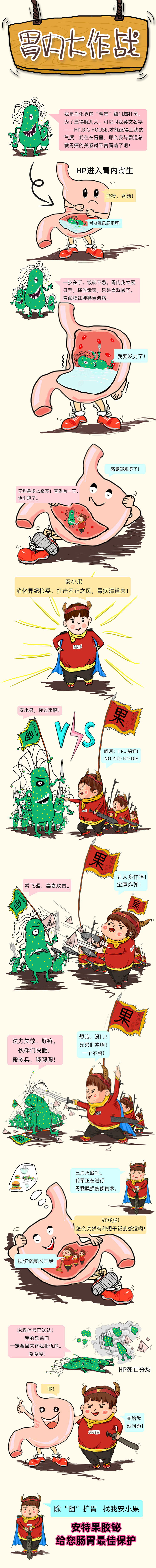 胃内大作战（图ZMjQ1ODk5MDE2） - 短篇/格漫 - 站酷设计师大关撩画原创素材 - 站酷ZCOOL