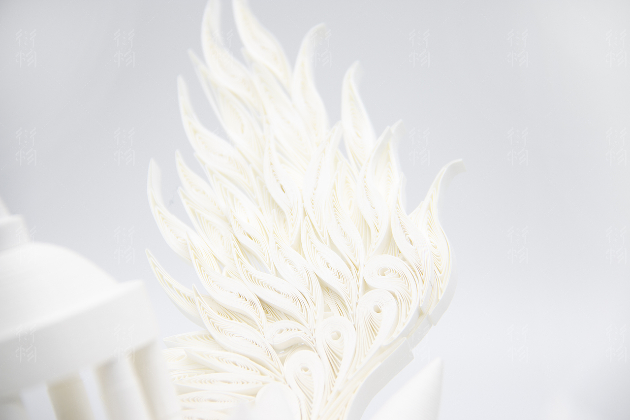 衍物 -《山海经·旋龟》大型立体衍纸创作