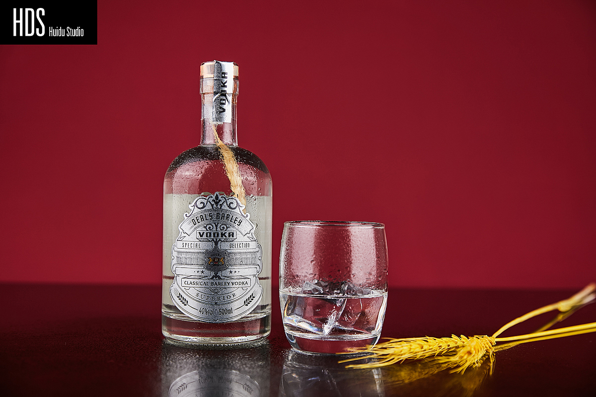 XO 伏特加 起泡酒 静物拍摄