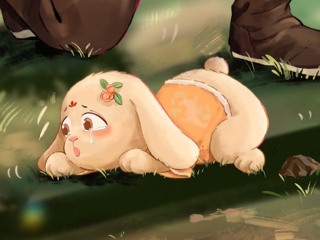 狐貍獵人和兔子小姐（圖ZMjkxODQ0MDM2） - 創(chuàng)作習(xí)作 - 站酷設(shè)計師大梨子kiki原創(chuàng)素材 - 站酷ZCOOL