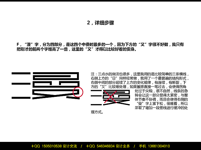我的字体法则(刘兵克字体设计经验分享,01)
