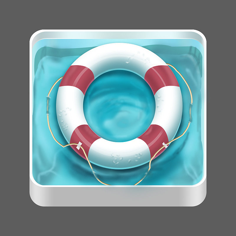 拟物，游泳圈，上班，偷偷练习（是个不好的习惯呢，小孩子不要学）（图ZNDAxOTkwOTI=） - 场景 - 站酷设计师森林中年少女原创素材 - 站酷ZCOOL