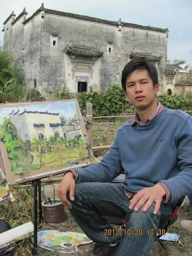 本人的作品：《安徽李辉-聋人画家》（图ZMjE4NTQ4NzE2） - 人文/纪实摄影 - 站酷设计师安徽李辉聋人画家原创素材 - 站酷ZCOOL
