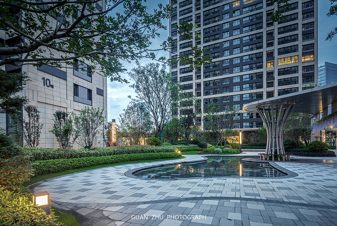芯汇花园景观拍摄