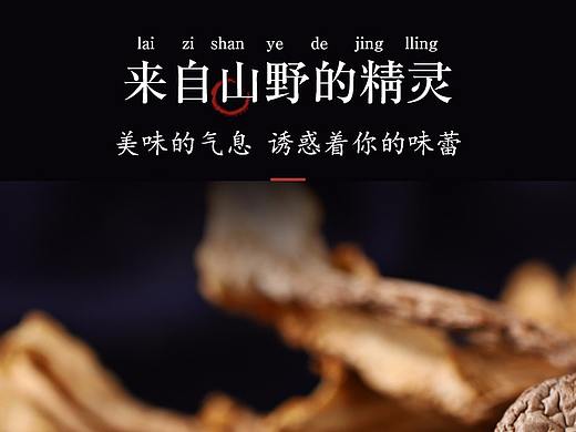鹿茸菌详情页设计