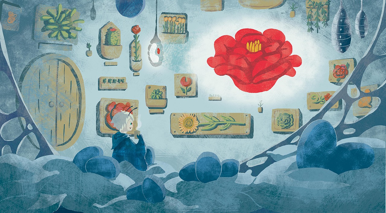 《记忆的窃贼》绘本设计（图ZNTQyMzc4ODg=） - 儿童插画 - 站酷设计师狂同学原创素材 - 站酷ZCOOL