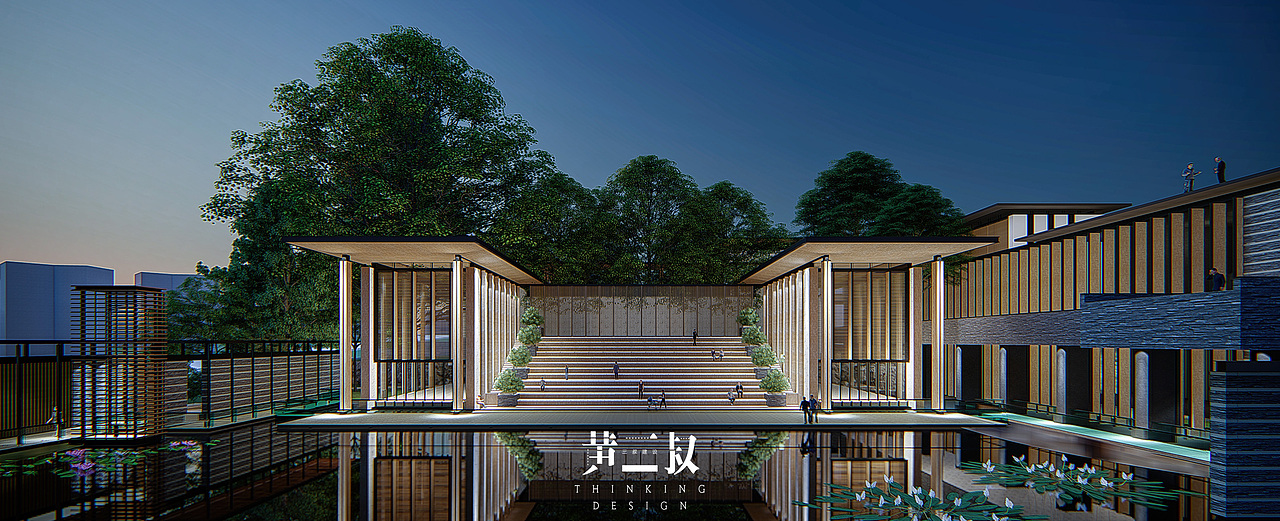 《四合》会所建筑空间设计（图ZMTMyMTY5MTAw） - 建筑设计 - 站酷设计师黄三苏原创素材 - 站酷ZCOOL