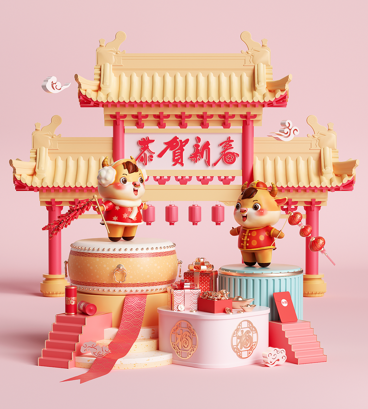 2021年度渲染总结【翘翘日志】（图ZMjgzMDM5MDcy） - 场景 - 站酷设计师翘翘日志原创素材 - 站酷ZCOOL