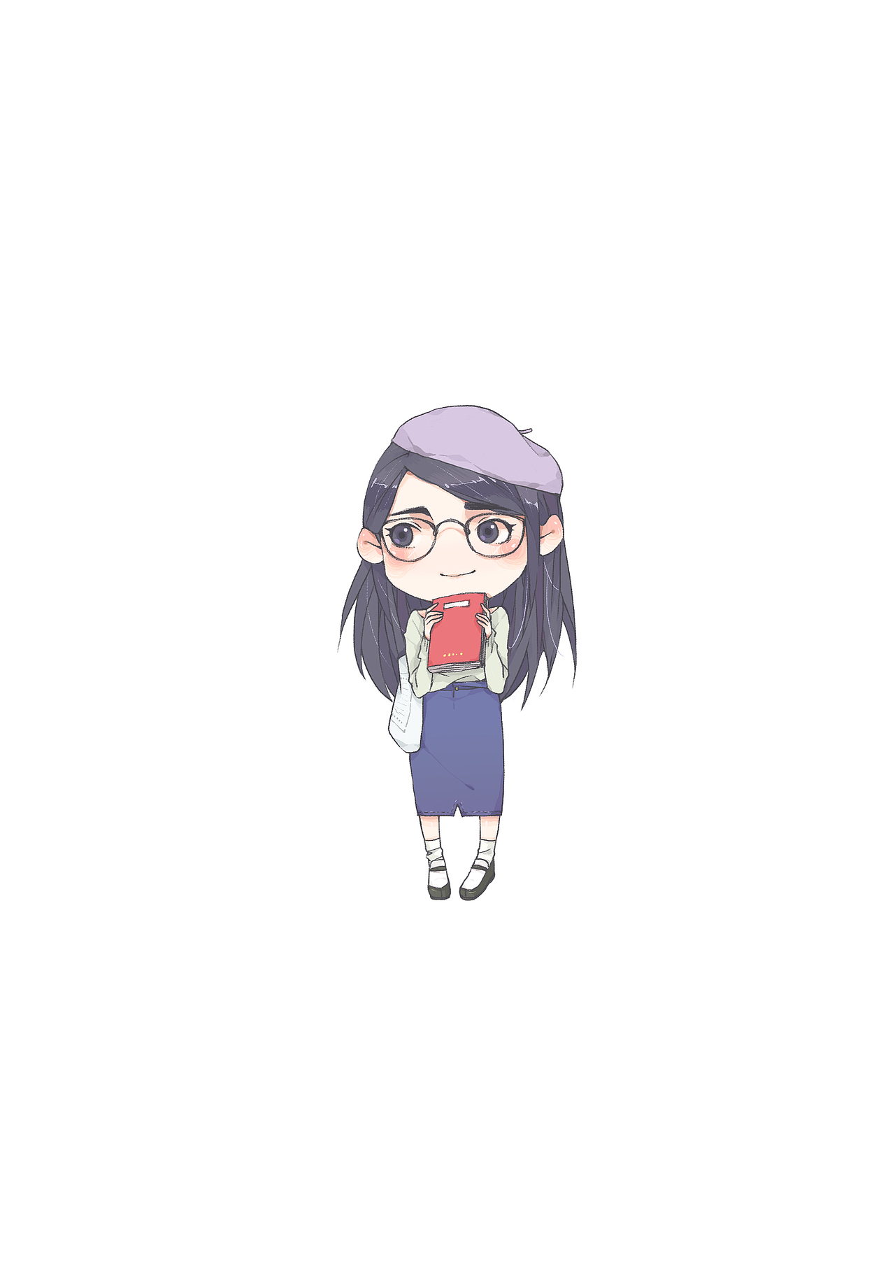 欢乐颂五美Q版（图ZNDkzNTAzOTI=） - 商业插画 - 站酷设计师LBB魔小羯原创素材 - 站酷ZCOOL
