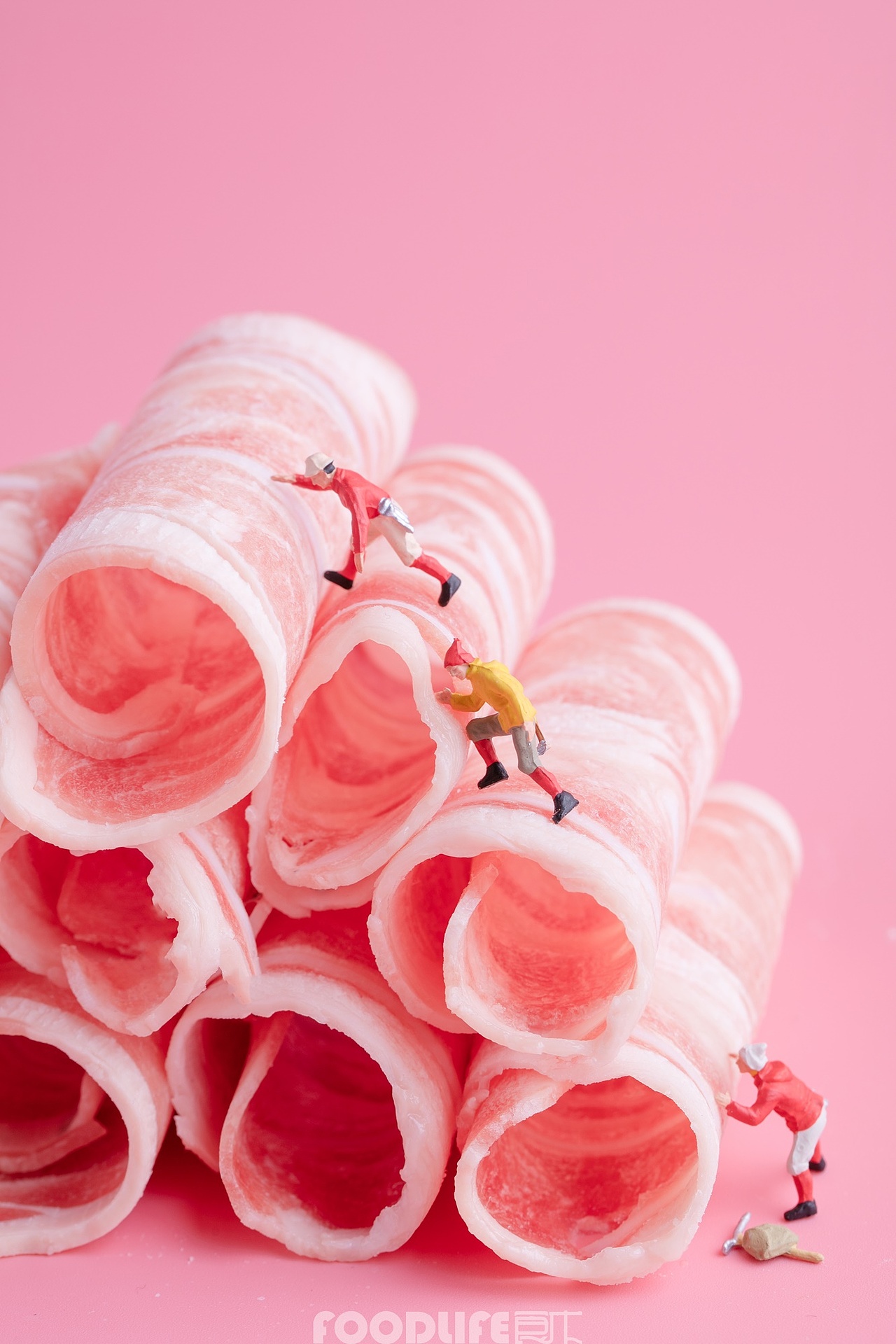 微观摄影-火锅食材-创意商业拍摄