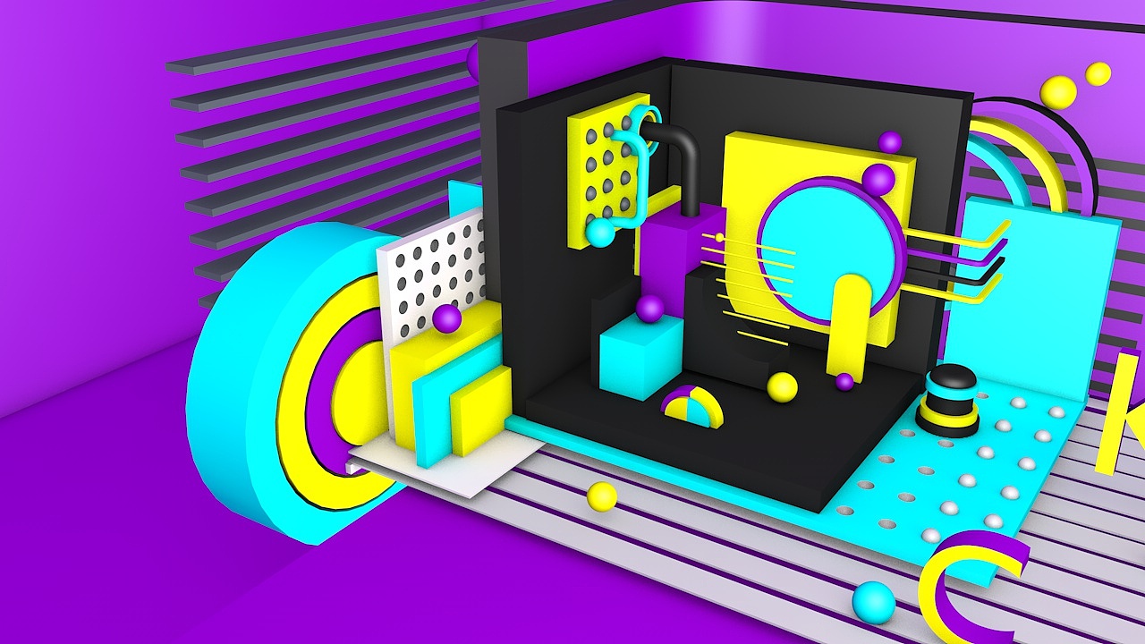 C4D（图ZMTQxNDEwNDMy） - 其他空间 - 站酷设计师李香会原创素材 - 站酷ZCOOL