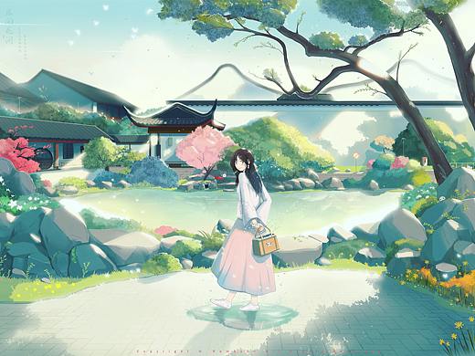 园林花间