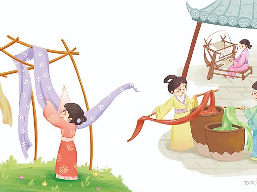 儿童国学绘本插画