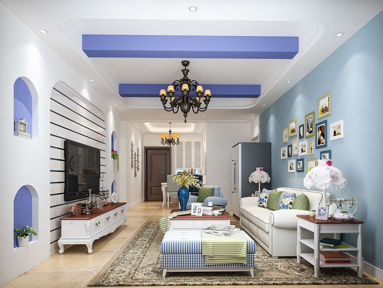 1992效果图-地中海风格