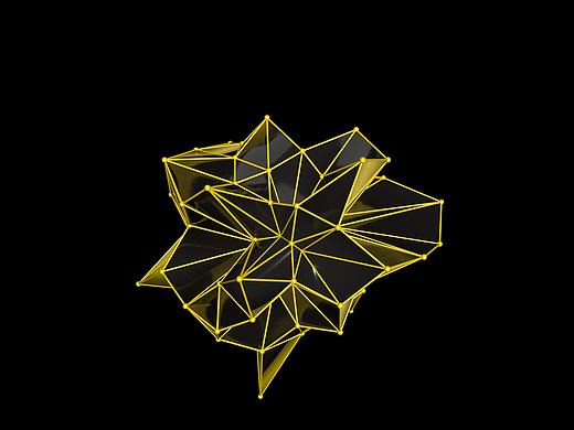 C4D练习9——炫酷低面体（个人主页-ZNDkxNDExNjQ=） - 其他三维 - 站酷设计师丛树林子原创素材 - 站酷ZCOOL