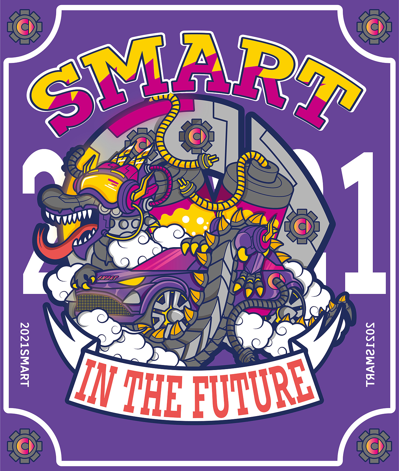 smart拥抱潮流无极限（图ZMjYwMTI0NzUy） - 图案 - 站酷设计师汉尼拔头发原创素材 - 站酷ZCOOL