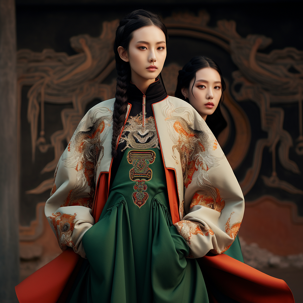 Ai中式服装设计第二期