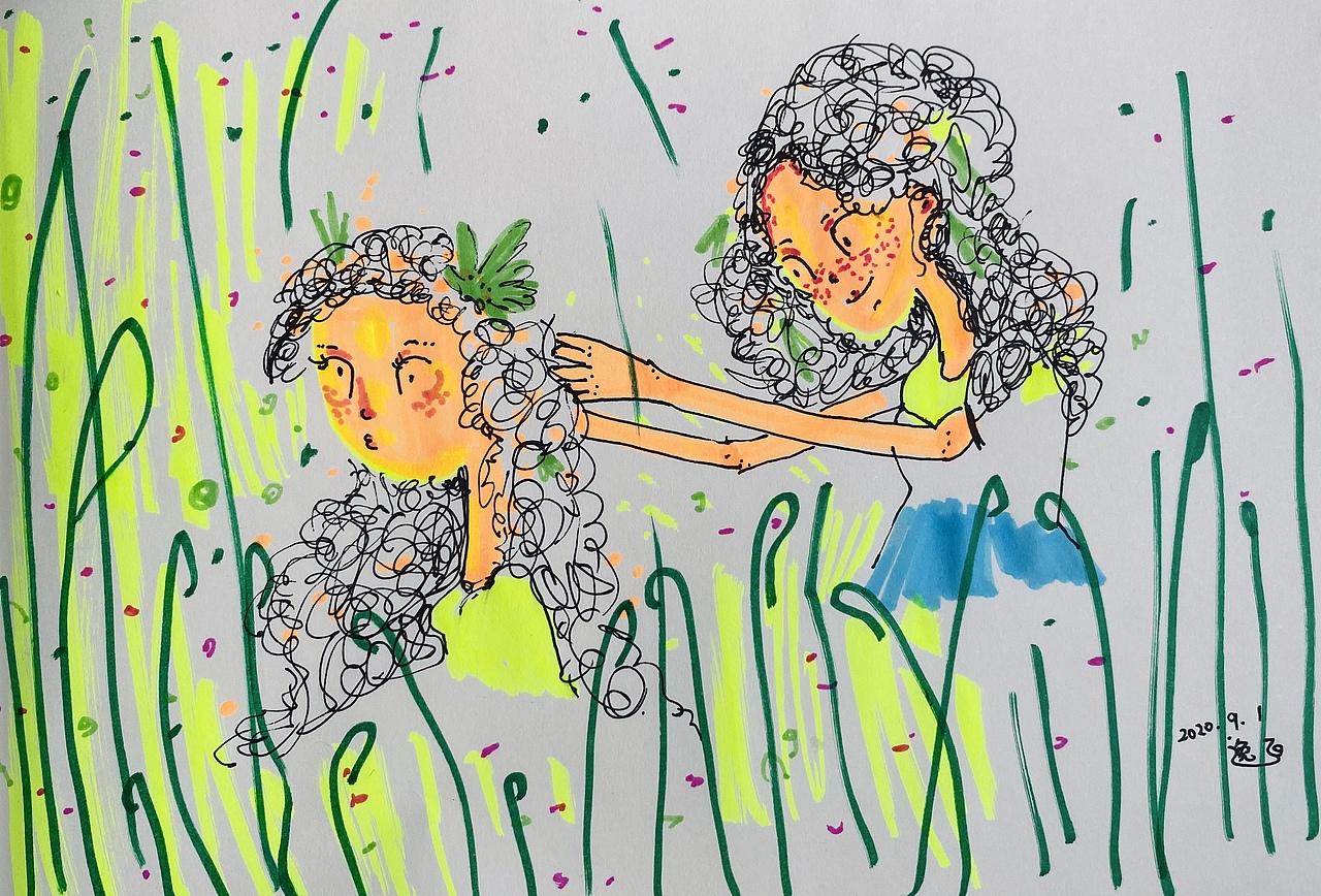 根据一个插画改编