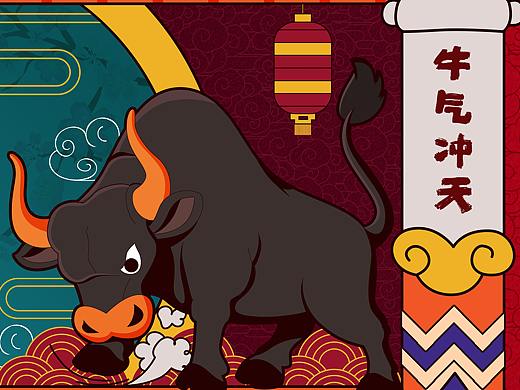 春节礼盒包装封面设计