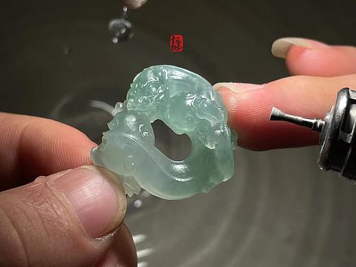 盏水·风流·螭龙环(个人主页-ZNTQyMjIzMjQ=) - 首饰设计 - 站酷设计师十三的玉原创素材 - 站酷ZCOOL