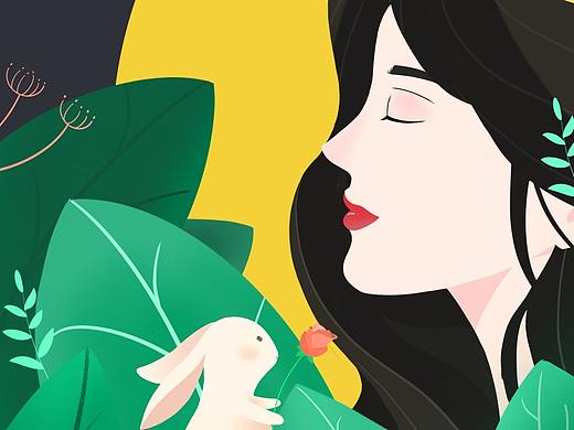 月美人悦美丽（个人主页-ZMzg5OTExODA=） - 商业插画 - 站酷设计师树林中的风原创素材 - 站酷ZCOOL