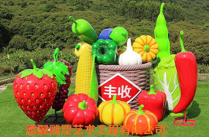 乡村振兴战略部署景观玻璃钢蔬果玉米茄子雕塑发扬光大（图ZMjYyMzQyODQ0） - 雕塑 - 站酷设计师添翼雕塑何小姐原创素材 - 站酷ZCOOL