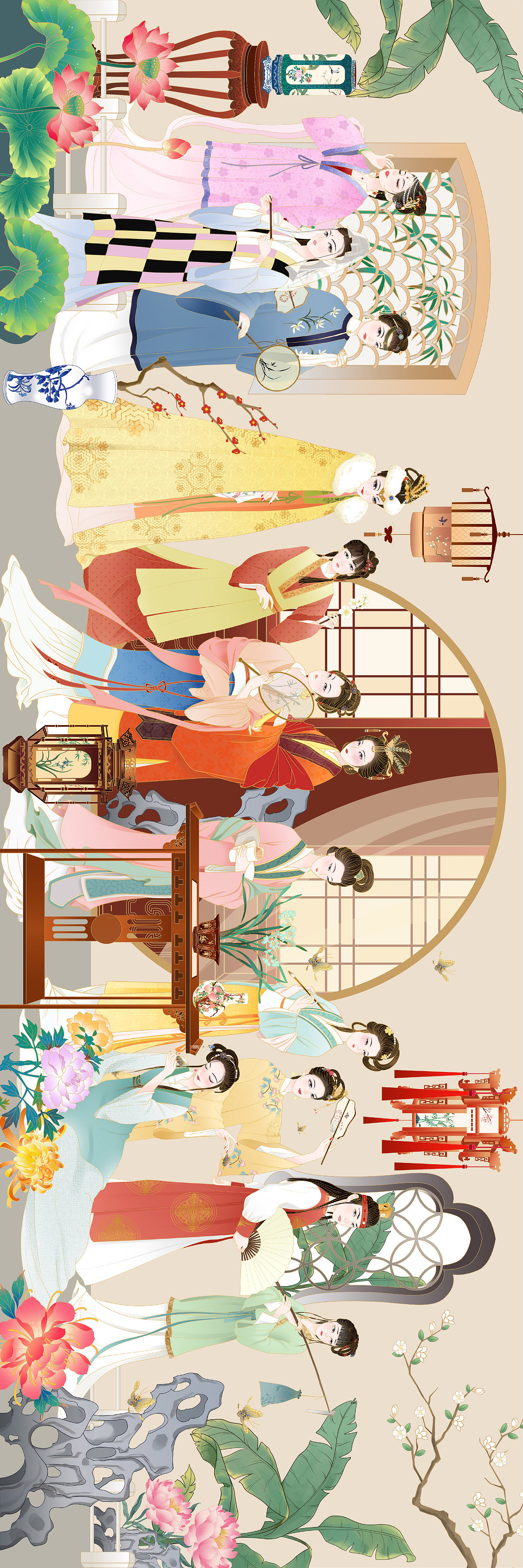 上海大观园·十二钗（图ZMzAyMTE2NzQw） - 场景 - 站酷设计师羚佳设计原创素材 - 站酷ZCOOL