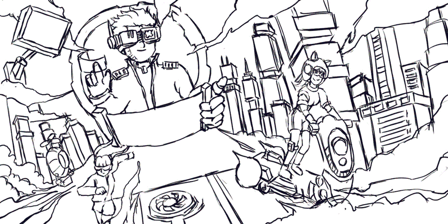 AI人工智能科技感KV设计,可授权