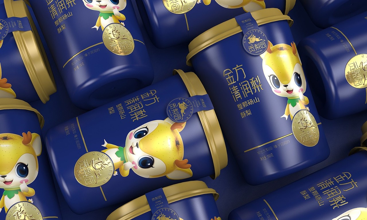 贡梨园金方清润梨 ——徐桂亮品牌设计!